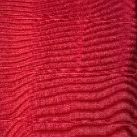 Bebe Bodycon with Lace top Dress - Picture 6 of 11